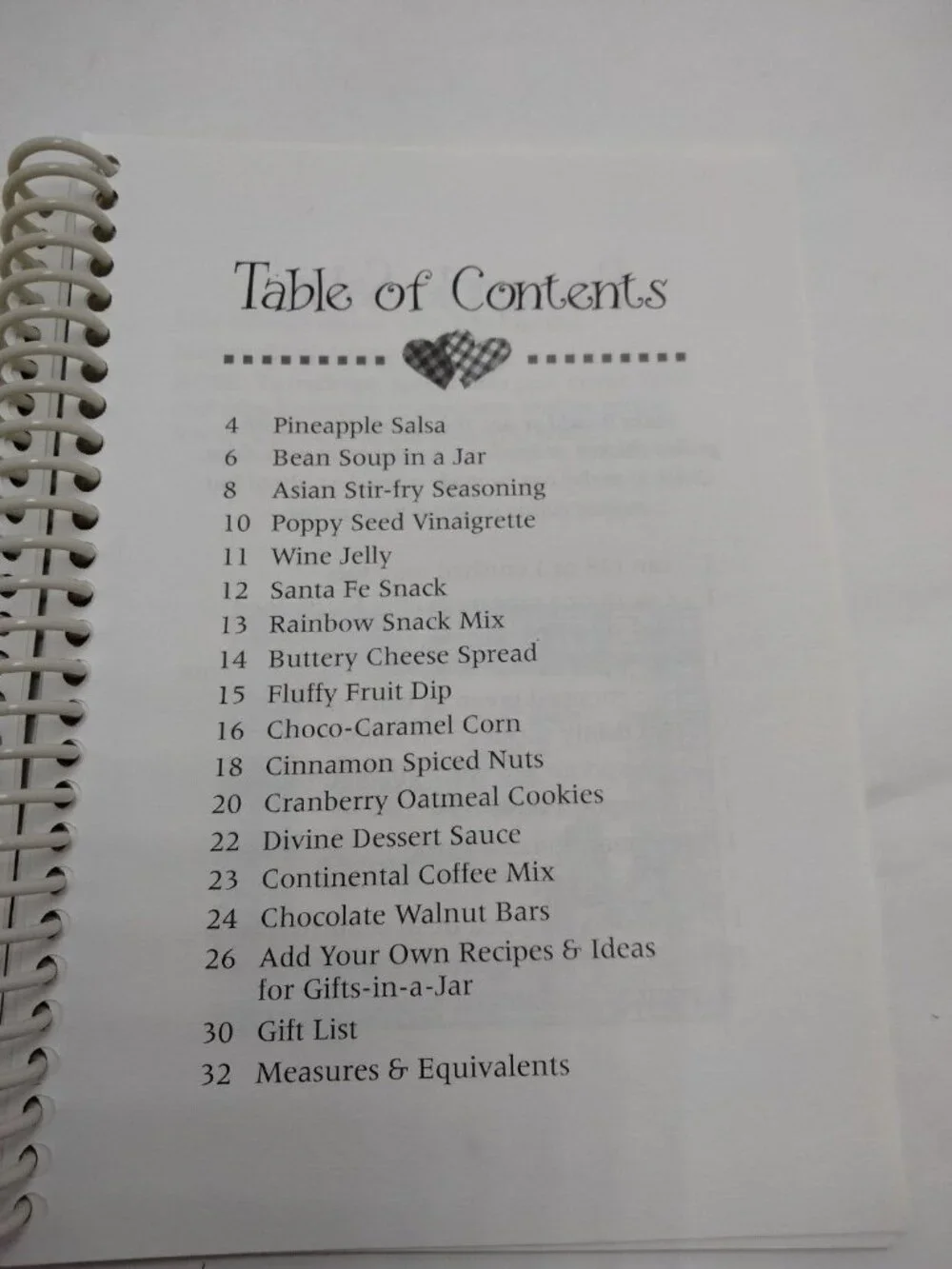 Christmas Gifts To Give in a Jar Cookbook Paperback